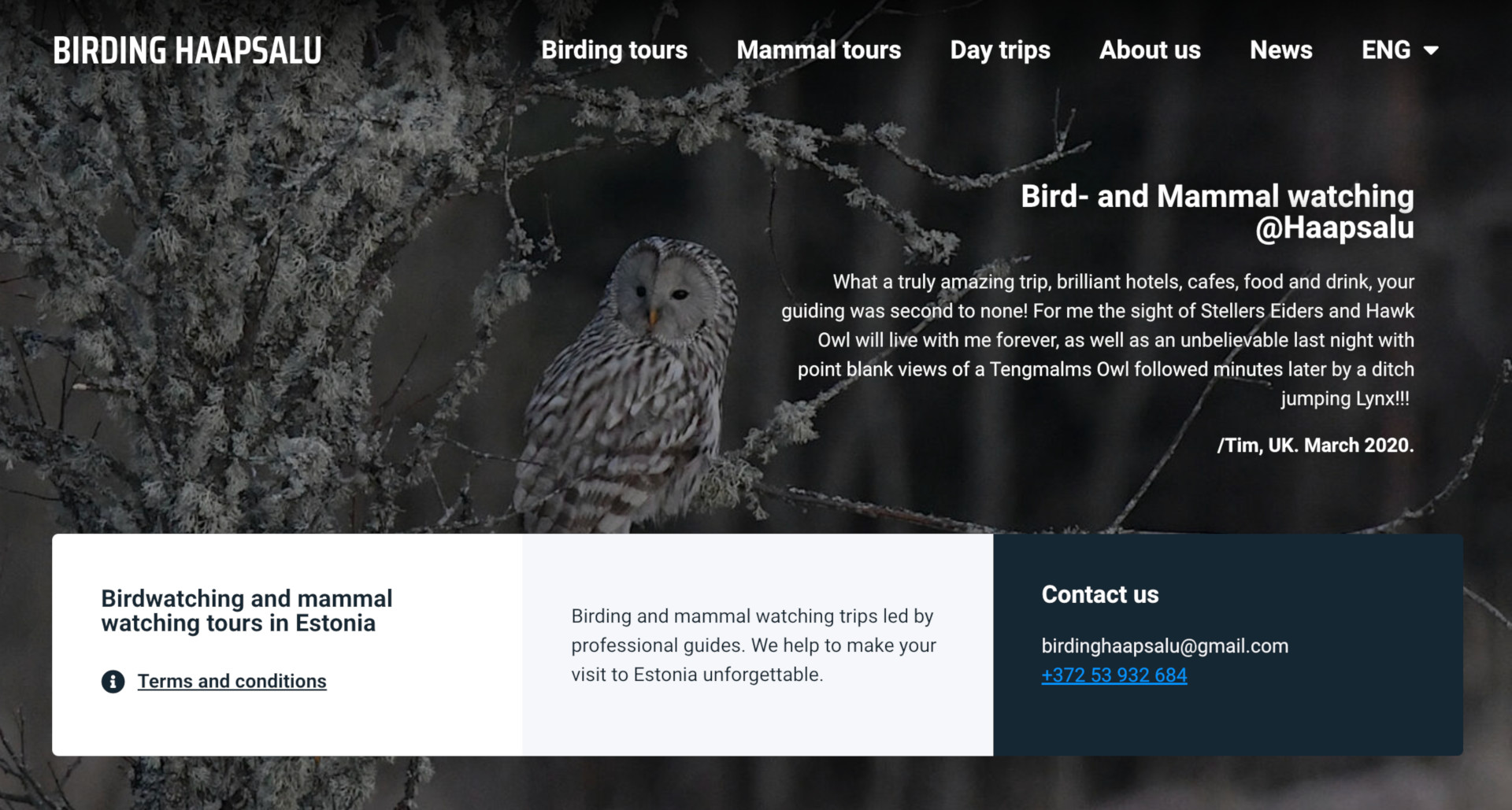 Birding Haapsalu • Birding Haapsalu